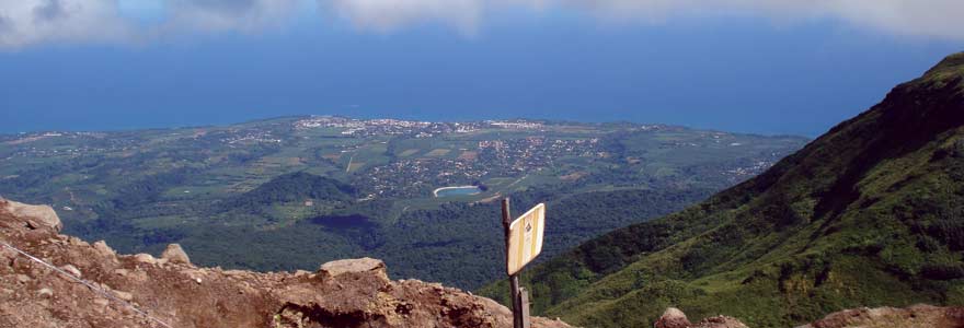 Vue du volcan