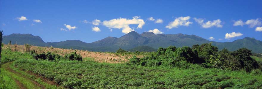 La chaîne volcanique